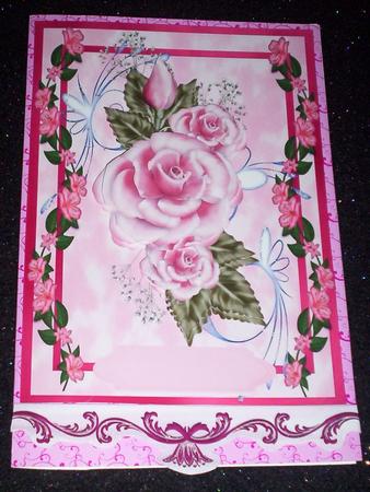 Lovely Fairy Pink Roses by Sharon Wilson