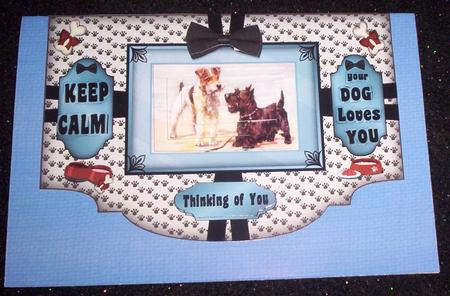 Keep Calm Your Dog Loves You by Sharon Wilson