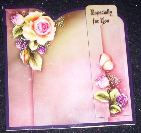 Fruit and Roses Bookmark Card by Sharon Wilson
