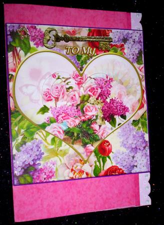 Key to My Heart Topper & Heart Pyramid Layers by Sharon Wilson