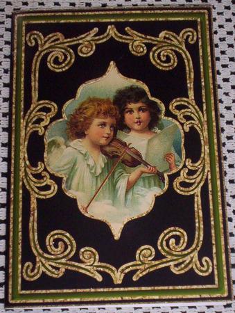 Swirly Frame Aperture Card 3 by Sharon Wilson