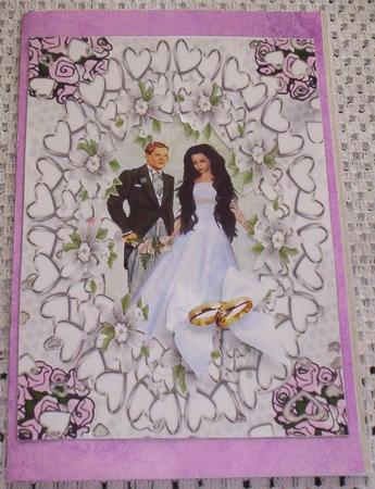 Couple in Love Backing Paper 1 by Sharon Wilson