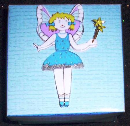 Blue Fairy Box by Sharon Wilson