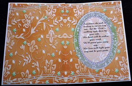 Just Grazing Floral Fantasy Insert by Sharon Wilson