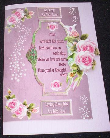 Thoughts of Sympathy by Sharon Wilson