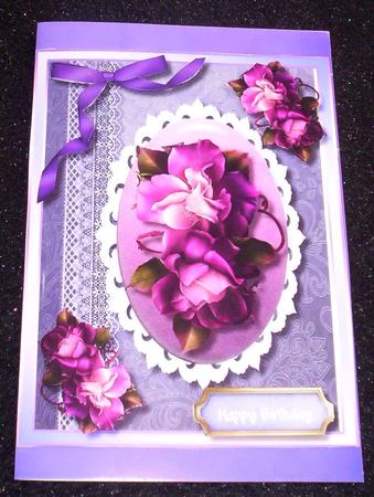 Beautiful Autumn Roses in a Ornate Frame  by Sharon Wilson