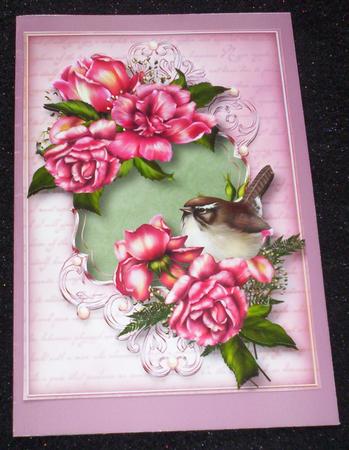 Gorgeous Glory Roses & Script Frame + Plaque by Sharon Wilson