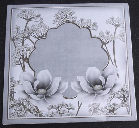 Silver Magnolia Time 7x7inch Easy Assemble Envelope Mini Kit by Sharon Wilson