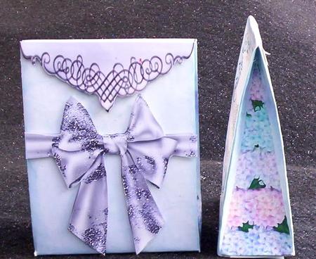 Pinch Bag Lilac by Sharon Wilson