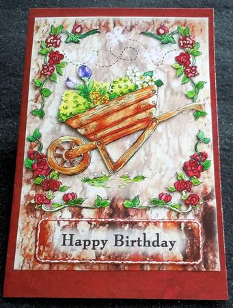 Happy Gardening Time by Sharon Wilson