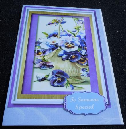 Two Lovely Flower Toppers  by Sharon Wilson