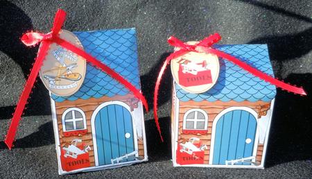 3D Tool Shed Milk Carton Money or Treat Box by Sharon Wilson