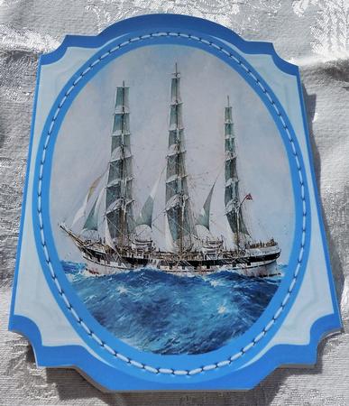 Print, Cut,and Fold the Tall Ships at Sea by Sharon Wilson