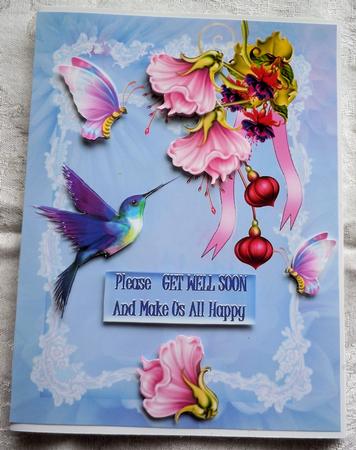 Get Well Blue Bird by Sharon Wilson
