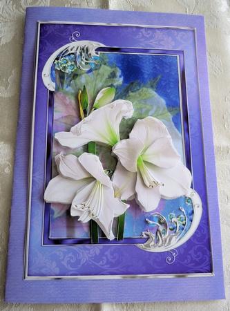 White Lilies by Sharon Wilson