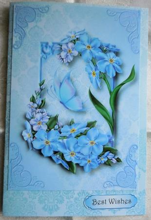 Fabulous Forget Me Nots A5 by Sharon Wilson