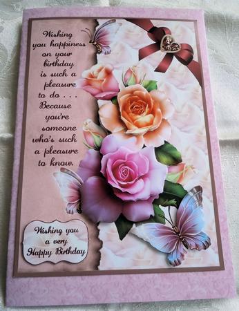 The Fragrance of Roses Birthday by Sharon Wilson
