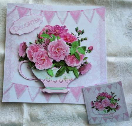 Pretty Floral Tea Party Mini Kit by Sharon Wilson