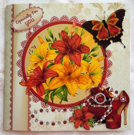 Red & Yellow Lillies by Sharon Wilson
