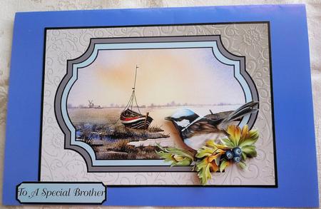 Wild Bird & Norfolk Broads Scene by Sharon Wilson