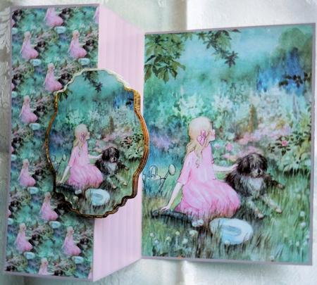 Faithful Friends Fold Back Card by Sharon Wilson
