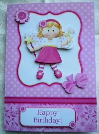 Little Fairy Topper & Decoupage by Sharon Wilson
