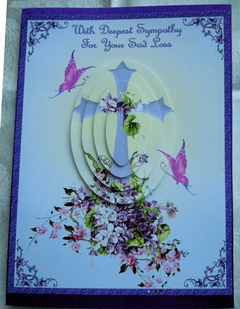 Violets for Sympathy by Sharon Wilson