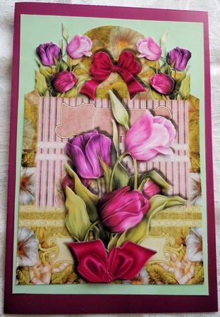 Female Birthday Card or Special Occasion by Sharon Wilson