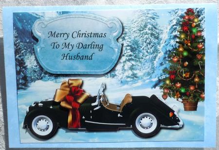 Merry Christmas Darling Husband by Sharon Wilson