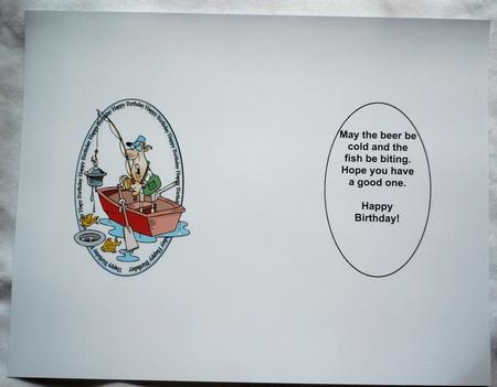 Keep Calm and Fish on Insert by Sharon Wilson