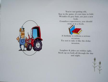 Keep Calm and Plough on Insert by Sharon Wilson