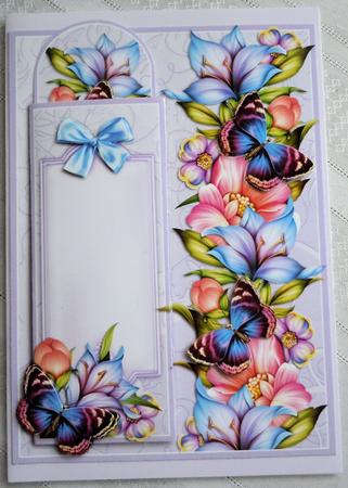 Floral Butterfly Dreams - Bookmark Pocket Card by Sharon Wilson