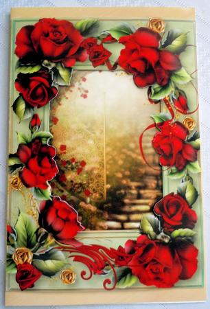 The Red Rose Garden by Sharon Wilson