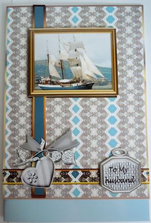 Tall Ship for My Husband by Sharon Wilson