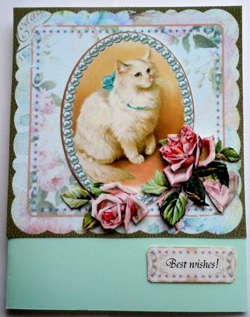 Vintage Kitty by Sharon Wilson
