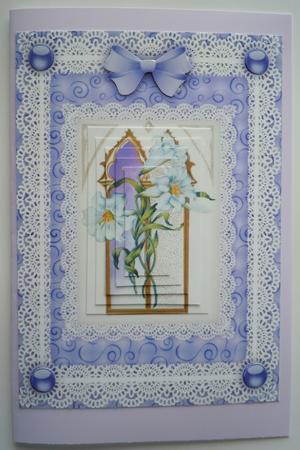 Church Window, Lilys 'n Lace by Sharon Wilson
