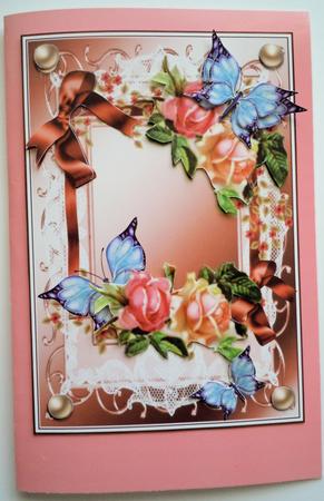 Female Birthday Card or Special Occasion by Sharon Wilson