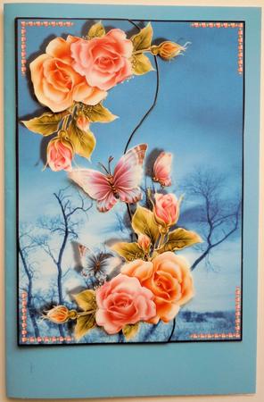 Female Birthday Card or Special Occasion by Sharon Wilson