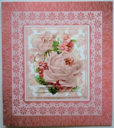 Floral Pinks Pyramage by Sharon Wilson