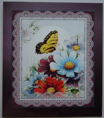 Lacy Floral Pyramage by Sharon Wilson