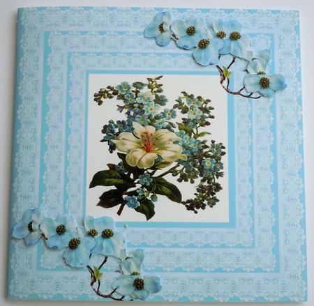 Broderie Anglaise Frames Square by Sharon Wilson