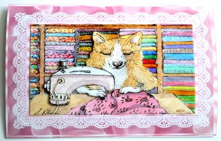 She Was a Dab Paw with Quilts! by Sharon Wilson