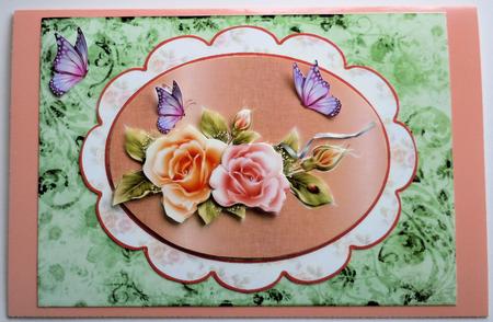 Floral Moonbeam Oval by Sharon Wilson