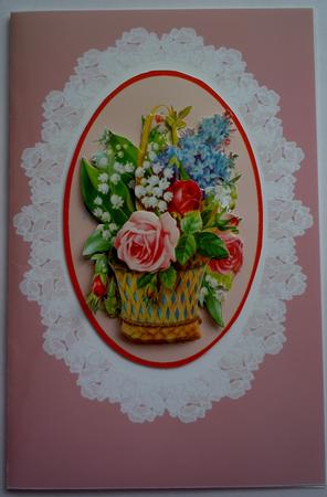 Floral Oval by Sharon Wilson