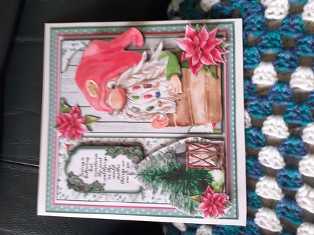 Christmas Gnomes 4 by Linda Wright