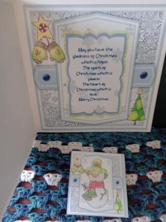 8x8 Mini Kit, Frostys Christmas by Linda Wright