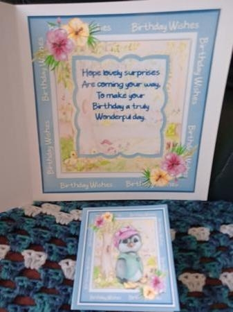 8x8 Mini Kit, Penguins Walkabout by Linda Wright