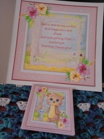 8x8 Mini Kit, Bo Bear and Mouse by Linda Wright