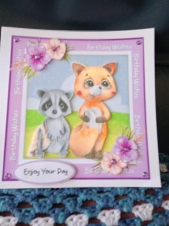 8x8 Mini Kit, Badger and Fox by Linda Wright