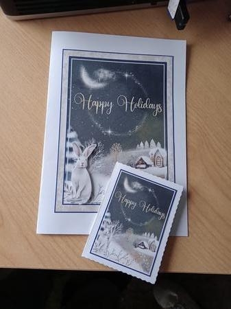 Winter Nights 5x7 Christmas Collection by Linda Wright